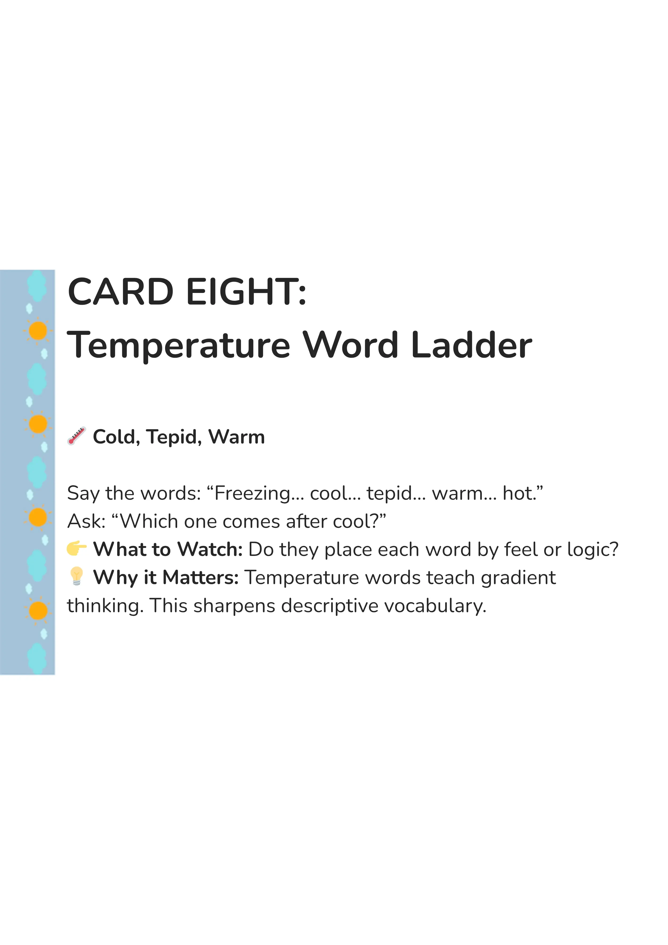 Bright Recall Card™