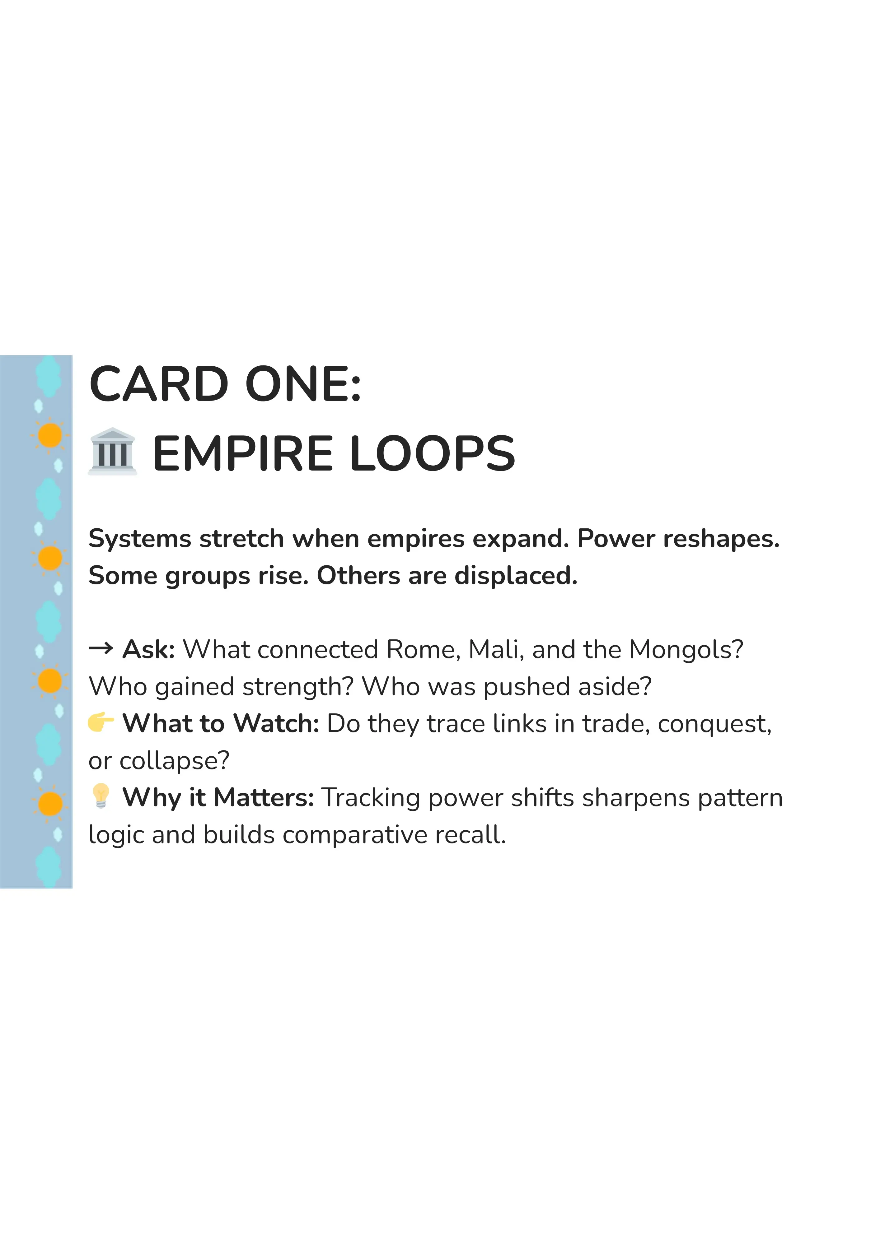 Bright Recall Card™