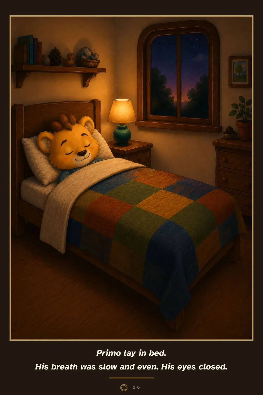 Page 36 — Primo asleep