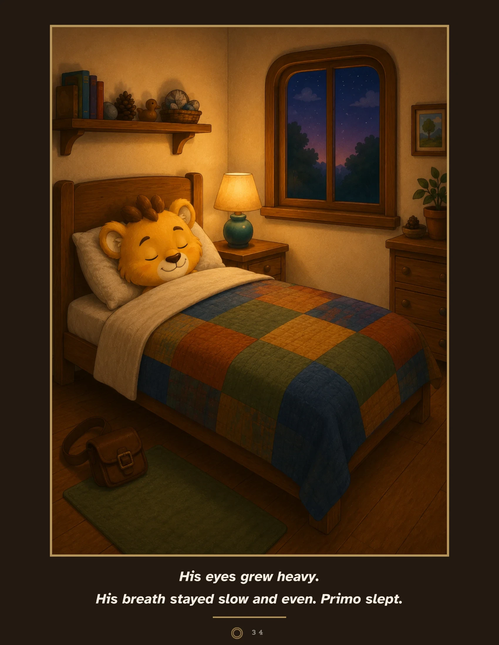 Page 34 — Primo asleep